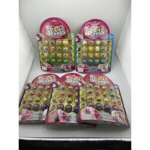 Squinkies Lot Sealed Blister Packs Series 1 2 & 5 w/ 16 Figures Each